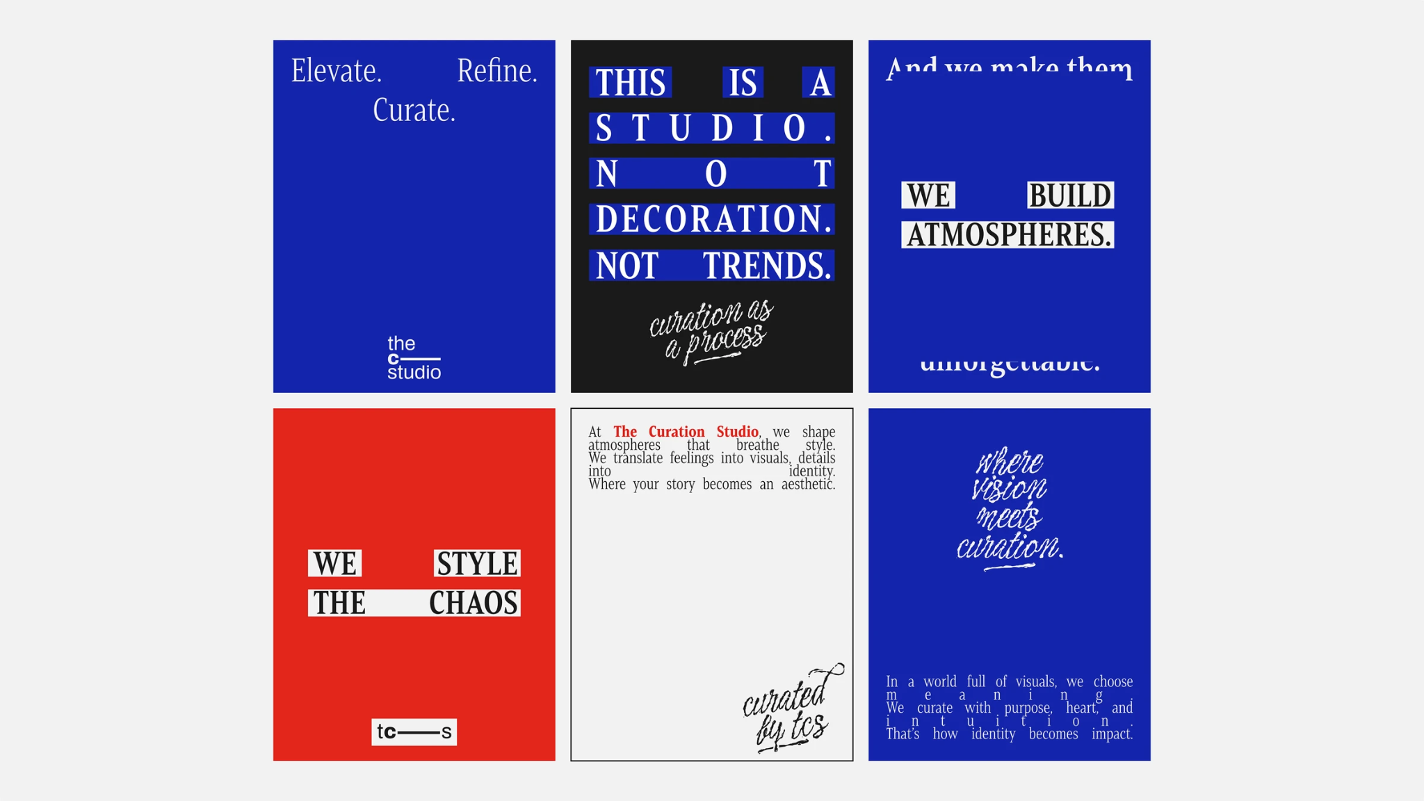 Digital Presence — The Curation Studio